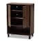 Baxton Studio Rossin 2-Door Wood Entryway Shoe Storage Cabinet 153-9154 - alternate 10